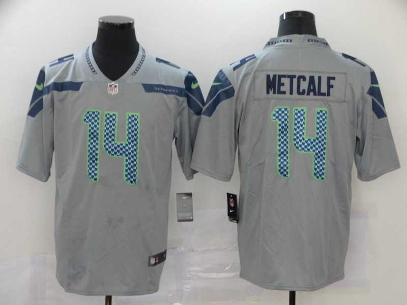 Nike Seahawks 14 D.K. Metcalf Gray Vapor Untouchable Limited Jersey,We sell and wholesale Nike Seahawks 14 D.K. Metcalf Gray Vapor Untouchable Limited Jersey on line form chian!